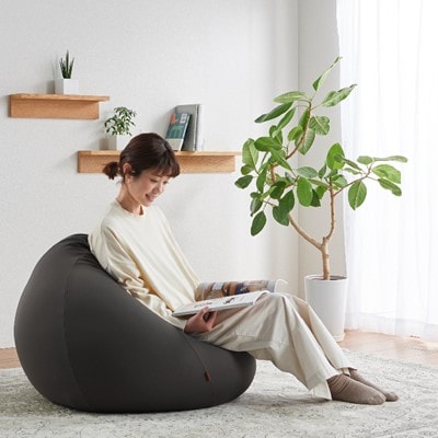 ハナロロ】 ビーズクッション おっきいオニオン170リットル ニット 