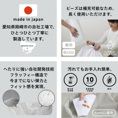 【ハナロロ】バルーンソファ 2P レザーカバーセット(トゥルーグレー)