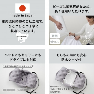 【ハナロロ】キャリーベッド　M(ホワイト)