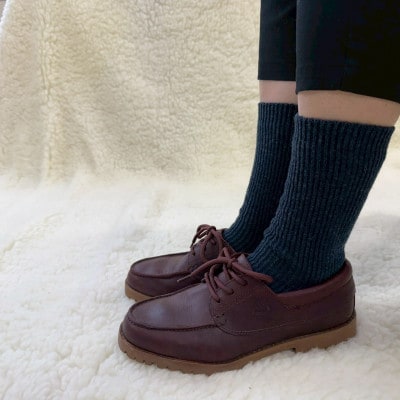 FREE FIT 快適ウールソックス (カラー:デニム) サイズ:22～27cm