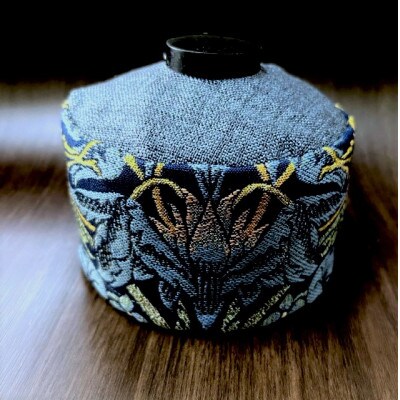 【ウィリアム　モリス】OD缶カバー(いちご泥棒)