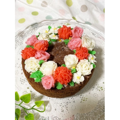あんフラワーケーキ　5号