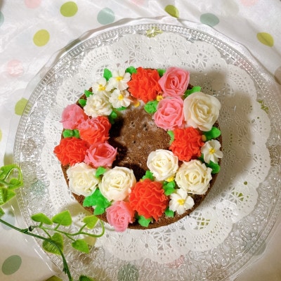 あんフラワーケーキ　5号