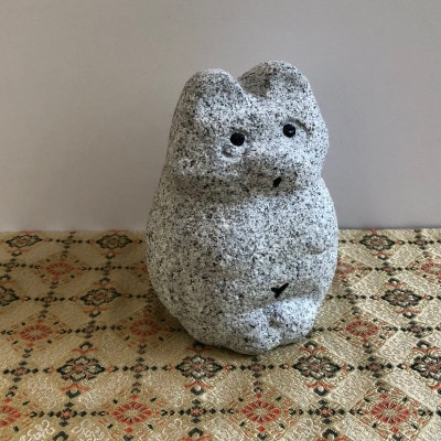 【石の置物】たぬき