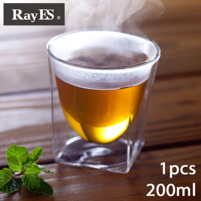【RayES/レイエス】ダブルウォールグラス　RDS-004　200ml
