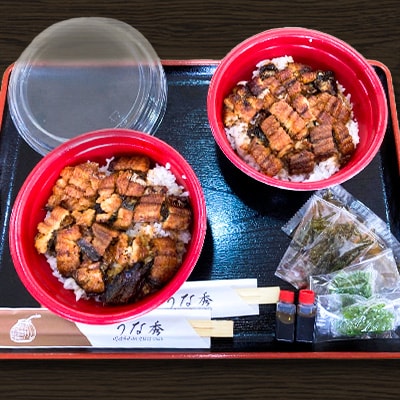 御気軽炭火焼うなぎまぶしセット　2人前(100g×2)