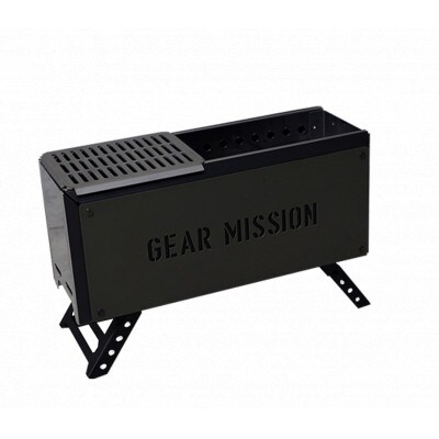【GEAR MISSION】二次燃焼焚火台 BF-GM1専用 浅型ゴトク「GM-BF1GT1」