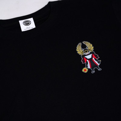 岡崎市 マンホールTシャツ 黒 Sサイズ