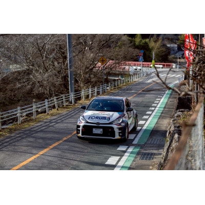 ラリージャパン【額田SS 日近の里観戦券/大人2名/マイカー乗入(乗用車)形埜小学校駐車】