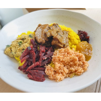 本格スリランカ チキン&ポークカリーセット ジャスミンライス付 各2食(計4食)