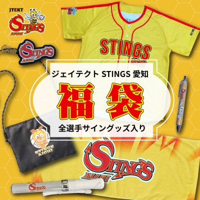 選手直筆サイン入りベースボールシャツほかジェイテクトSTINGS愛知公式グッズ福袋