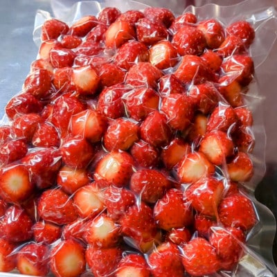 【さとふる限定】いちご屋さかいの冷凍いちご計2000g