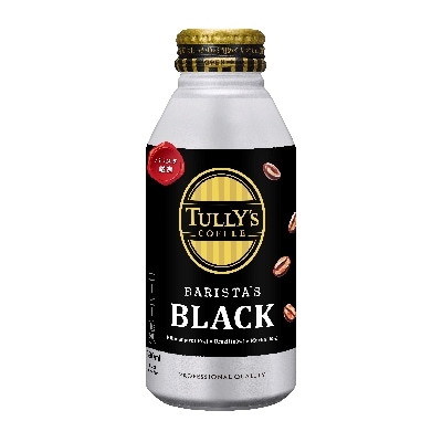 タリーズコーヒー　バリスタズブラック390ml×24本