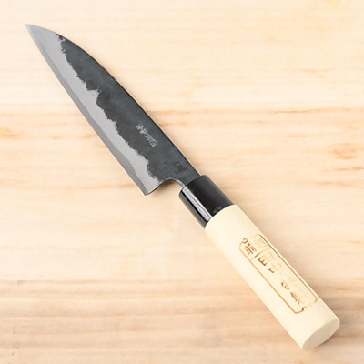 田中惣一商店特製「エサ切り包丁」150mm(安来鋼,青鋼入)