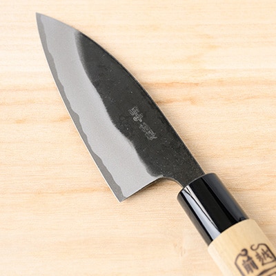 田中惣一商店特製「アジ切り包丁(両刃)」110mm