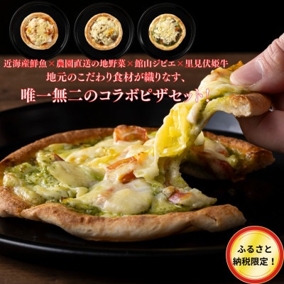 【ふるさと納税】TATEYAMAPIZZAセット　2P4枚入(ピザ)