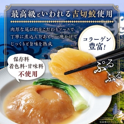 本格派「フカヒレ姿煮」大尾びれ2枚入(330g×2枚)尾びれ14-15cm