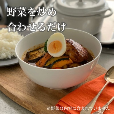 館山スープカレー(チキン)冷凍パック　レギュラー　辛口4人前