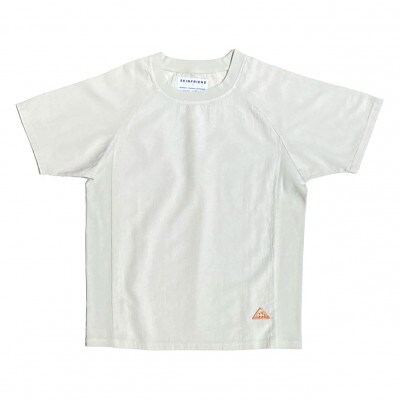 「SKINFRIEND SUMMER」丸首半袖Tシャツ　男女兼用Mサイズ/ライトグレー