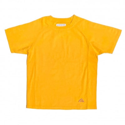 「SKINFRIEND SUMMER」丸首半袖Tシャツ　男女兼用Mサイズ/イエロー