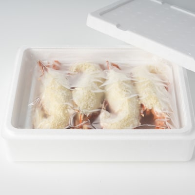 自家製ホワイトソース仕立てのロブスターテルミドール 4食セット(半身約250g×4)