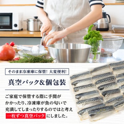 【訳あり】塩さば 20切れ 約2.2kg(個包装)