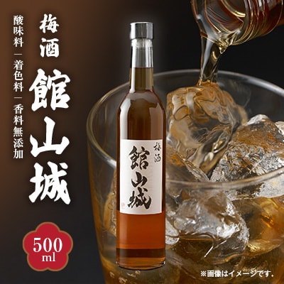 梅酒　館山城(アルコール度数 20度)　500ml×1本
