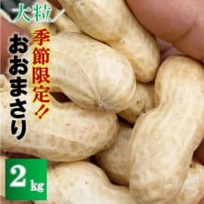 【訳あり】安西農園の大粒生落花生「おおまさり」 2kg