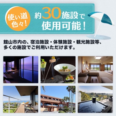 エンジョイ館山観光券 15,000円分