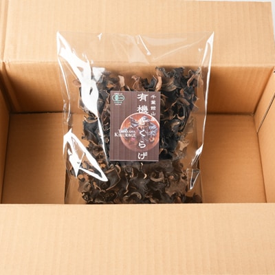 【館山市の廃校活用】千葉県館山産　有機(オーガニック)乾燥きくらげ(100g×1パック)