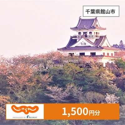 【じゃらんふるさと納税クーポン】 千葉県館山市でつかえる1,500円 クーポン
