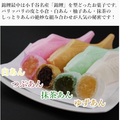 錦鯉最中(5個箱入) 澤田屋 新潟県小千谷市