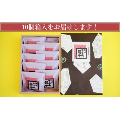 そばさぶれ最中(10個箱入) 澤田屋 新潟県小千谷市 銘菓
