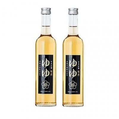 梅酒ゆゆ 500ml×2本 国産梅 白加賀梅使用 新潟銘醸