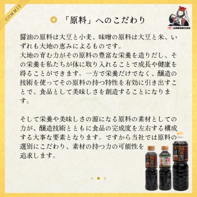 山崎醸造 だし入り濃口醤油 味むらさき 1,000ml×4セット  新潟県 小千谷市