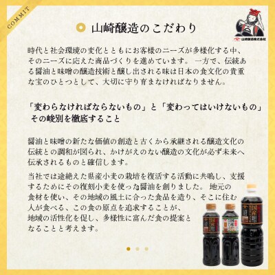 山崎醸造 低塩薄口しょうゆ かんろ 1000ml×4本セット 新潟県 小千谷市