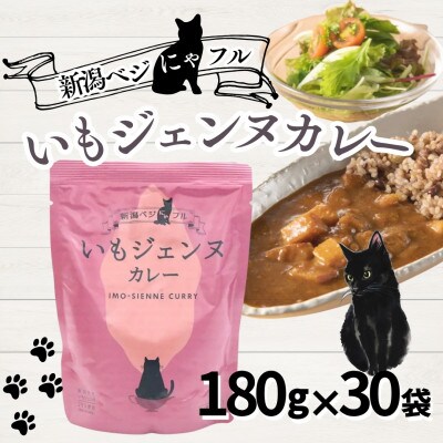 新潟ベジにゃフル いもジェンヌカレー 30袋セット 阿部幸製菓