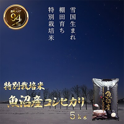 魚沼産コシヒカリ・棚田米・精米5k