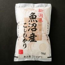 【毎月定期便】魚沼産コシヒカリ　5kg全6回