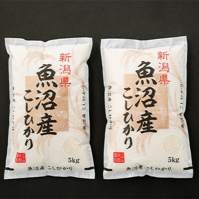 2021年12月発送開始『定期便』魚沼産コシヒカリ10kg (5kg×2袋)全9回