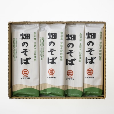 【イチカラ畑】畑のそば乾麺　180g×12個(24人前)