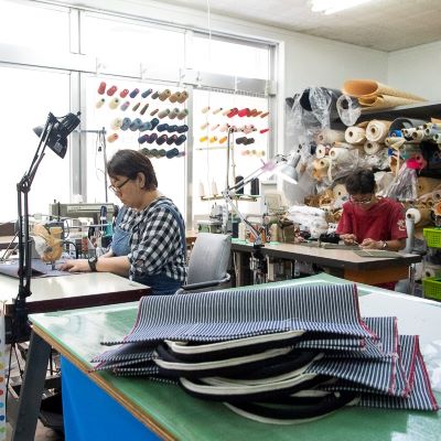 【琉球帆布】ヨガマットケースB / ネイビー