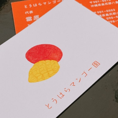 【秀品特上】アップルマンゴー約2kg(4～5玉)　とうはらマンゴー園【2025年発送】