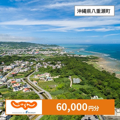 【じゃらんふるさと納税クーポン】 沖縄県八重瀬町でつかえる60,000円 クーポン
