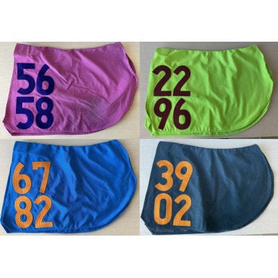 2025競走馬調教用ゼッケン 1枚