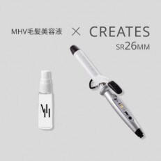 【2023年8月より順次発送予定】クレイツ カールアイロン SR 26mm+MHV毛髪美容液セット