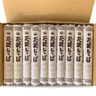 埼玉県羽生名産「花袋そば」40人前(200g×20入)
