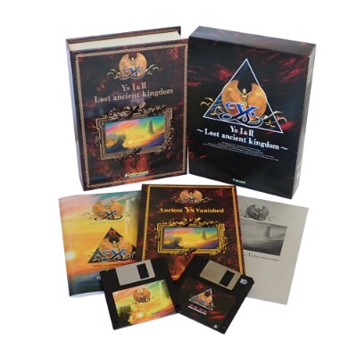 X68000用　3.5インチFD版　 イースI&II ～Lost ancient kingdom～