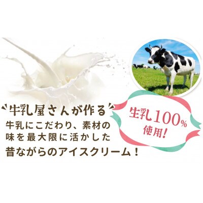 牛乳屋さんが作った　あずき味のアイスもなか  | 8個入り