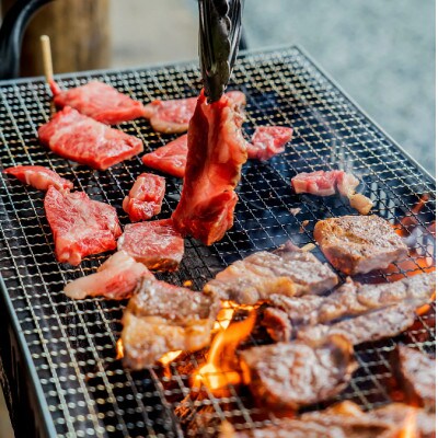 近江牛焼肉とホルモン 旨味タレ付けミックスセット2〜3人分(BBQセット)計700g